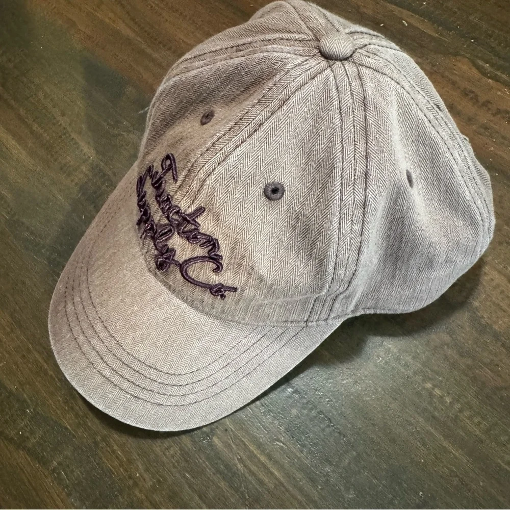 Tractor Supply Co Snapback Hat Brown One Size Adjustable Embroidered